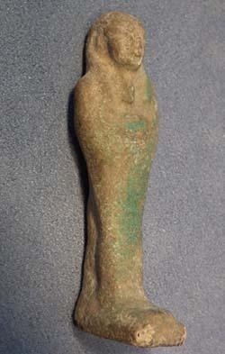Ancient Egyptian Faience Ushabti Shabti circa 800-300 BC