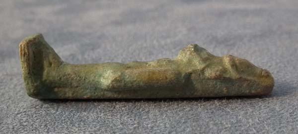 Ancient Egyptian Blue Faience Amulet Lion-Goddess Sekhmet 1200-300 BC