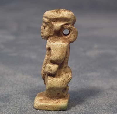 Ancient Egyptian Amulet God Pataikos Patek 26th-30th Dynasty 664-332 BC