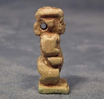 Ancient Egyptian Amulet God Pataikos Patek 26th-30th Dynasty 664-332 BC