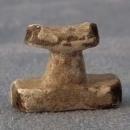 Ancient Egyptian Faience Headrest Amulet 26th Dynasty 664-525 BC