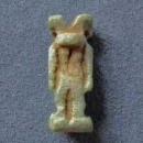Ancient Egyptian Blue Faience Amulet God Anubis 664-332 BC