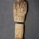 Authentic Ancient Egyptian White Faience Shabti Ushabti Hieroglyphic Inscription 1550-712 BC
