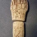 Authentic Ancient Egyptian White Faience Shabti Ushabti Hieroglyphic Inscription 1550-712 BC