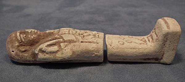 Authentic Ancient Egyptian White Faience Shabti Ushabti Hieroglyphic Inscription 1550-712 BC