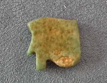 Ancient Egyptian Faience Amulet Eye of Horus Wadjet-Eye UZAT 664-525 BC
