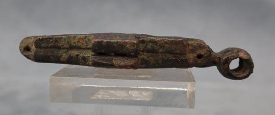 Authentic Antique Byzantine Bronze Pectoral Reliquary Cross 9th-12th c AD