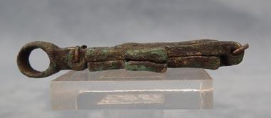 Authentic 9th-12th century AD Antique Byzantine Bronze Pectoral Reliquary Cross