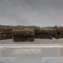 Authentic 9th-12th century AD Antique Byzantine Bronze Pectoral Reliquary Cross