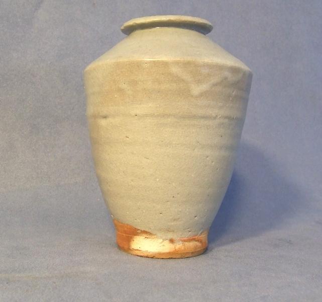 Antique Chinese Celadon Longquan Vase 14th to 15th Century