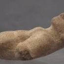 Antique Pre-Columbian Jama-Coaque Female Ceramic Figure 300 BC-400 AD