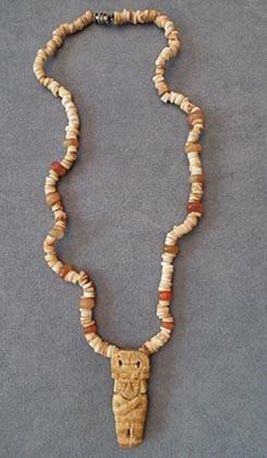 Antique Pre-Columbian circa 500 - 1500 AD Tairona Culture Necklace