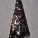 Antique Mayan Obsidian Spear Point Blade Late Classic ca. AD 550-950