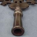 Antique 18th c Saxon Polish Swiss Guards Partisan King Augustus II Augustus III