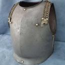 SOLD Antique 19th c French Cavalry Cuirassier Armor Cuirass Breast plate Back plate