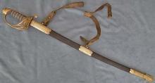 SOLD A scarce Antique 19th c British Victorian Infantry Sergeant’s Sword Sabre 1822/1845 Pattern