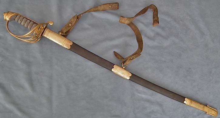 SOLD A scarce Antique 19th c British Victorian Infantry Sergeant’s Sword Sabre 1822/1845 Pattern