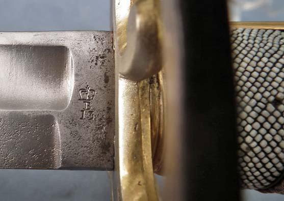 SOLD A scarce Antique 19th c British Victorian Infantry Sergeant’s Sword Sabre 1822/1845 Pattern