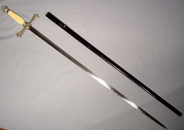 ANTIQUE AMERICAN CIVIL WAR MILITIA OFFICERS SWORD