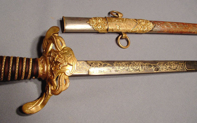 Antique American Masonic Lodge Sword, 19th Century
