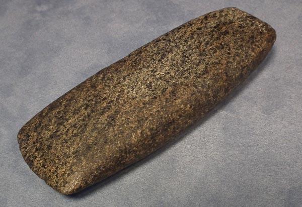 Antique Pre-Columbian Large Stone Celt axe Maya Post-Classic 900-1521 AD