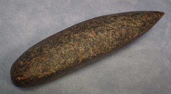 Antique Pre-Columbian Large Stone Celt axe Maya Post-Classic 900-1521 AD