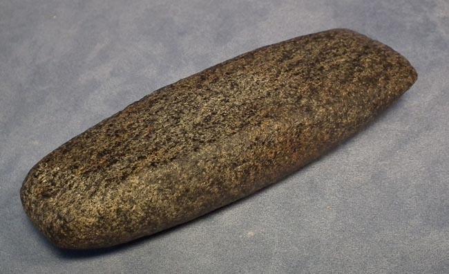 Antique Pre-Columbian Large Stone Celt axe Maya Post-Classic 900-1521 AD