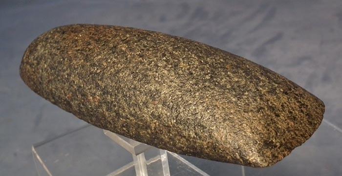 Antique Pre-Columbian Large Stone Celt axe Maya Post-Classic 900-1521 AD