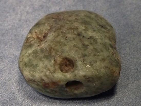 Antique Mezcala Pre-Columbian Stone Pendant Late Preclassic 300-100 BC