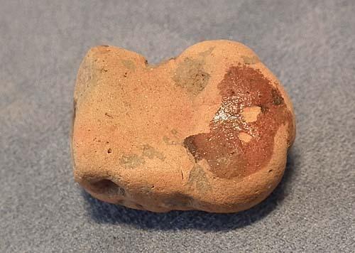 Antique Pre-Columbian Mayan Terracotta Small Head Circa 200 AD to 600 AD
