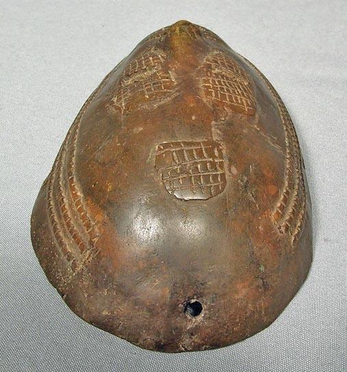 Authentic antique early 19th – early 20th c African Ancestral Bronze Mask