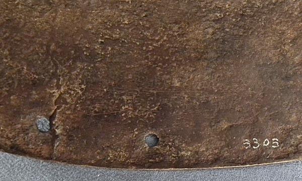 Authentic antique early 19th – early 20th c African Ancestral Bronze Mask