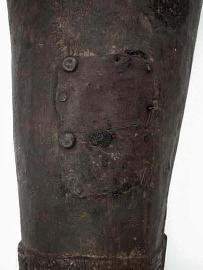 Antique Papua New Guinea Ceremonial wooden Drum Kundu Tifa