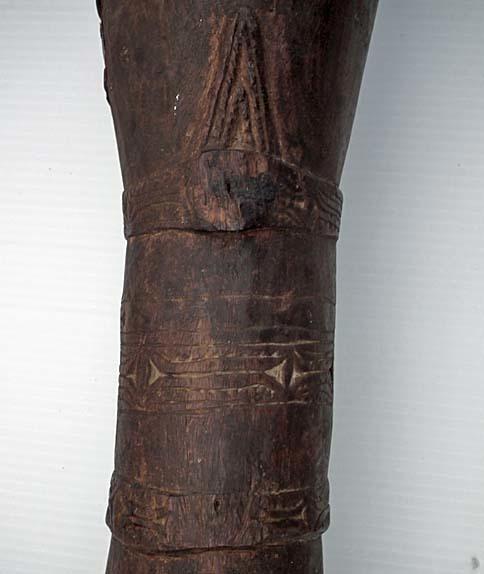Antique Papua New Guinea Ceremonial wooden Drum Kundu Tifa