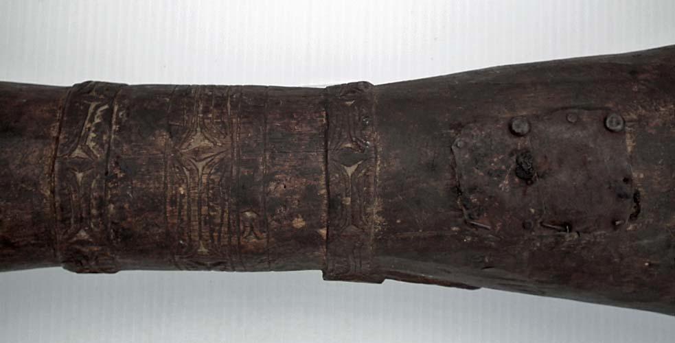 Antique Papua New Guinea Ceremonial wooden Drum Kundu Tifa