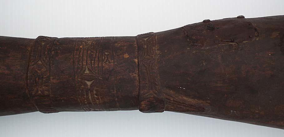Antique Papua New Guinea Ceremonial wooden Drum Kundu Tifa