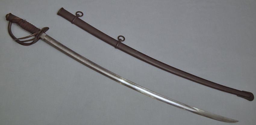 Antique American Civil War Cavalry Sword Sabre Mansfield Lamb 1864
