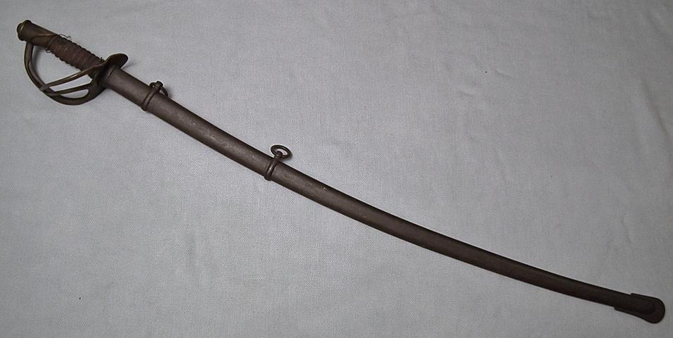 Antique American Civil War Cavalry Sword Sabre Mansfield Lamb 1864