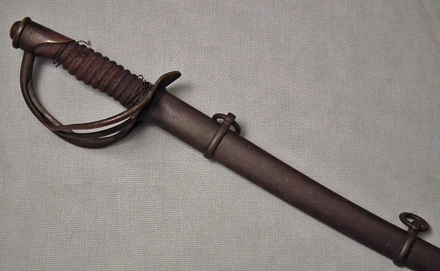 Antique American Civil War Cavalry Sword Sabre Mansfield Lamb 1864