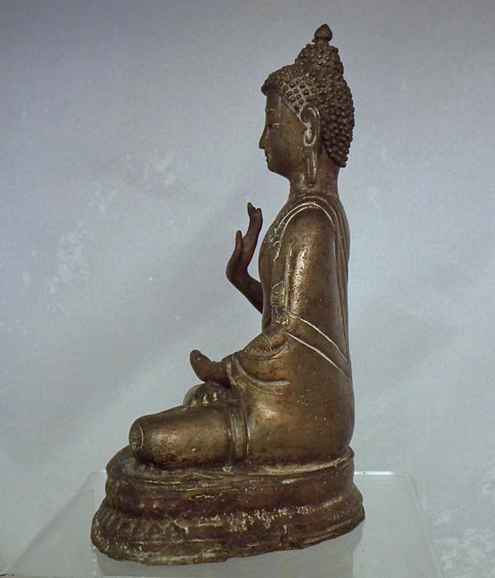 Antique 18th – 19th Century Sino Tibetan Bronze Figure Of Buddha
