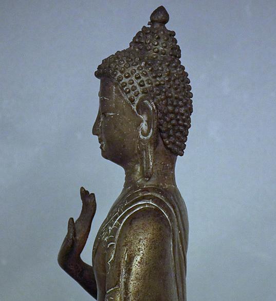 Antique 18th – 19th Century Sino Tibetan Bronze Figure Of Buddha