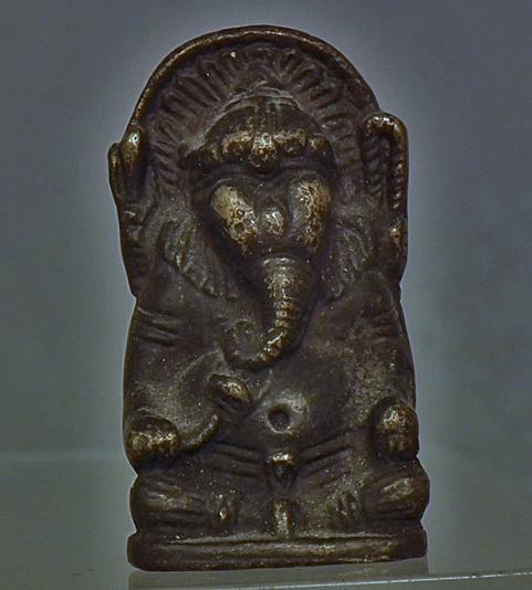 Antique 18th -19th c Himalayan Tibetan Bronze Figure of Ganapati Ganesh