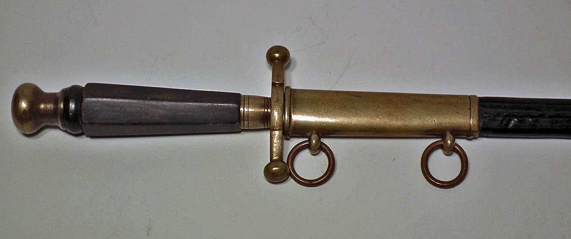 Antique Royal Danish Naval Or Army Officer’s Dirk Dagger