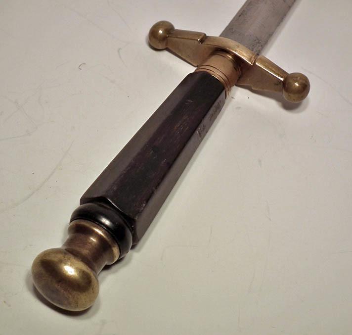 Antique Royal Danish Naval Or Army Officer’s Dirk Dagger
