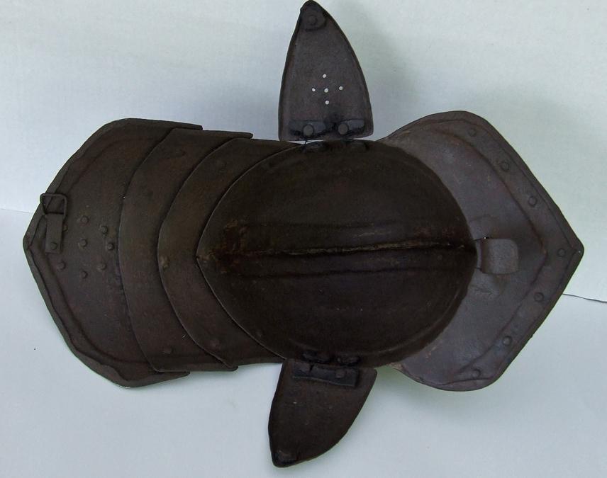 SOLD Antique 17th Century English Royalist Harquebusiers Cavalry Lobstertail Helmet Civil War 1642-1651