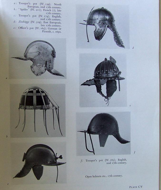 SOLD Antique 17th Century English Royalist Harquebusiers Cavalry Lobstertail Helmet Civil War 1642-1651
