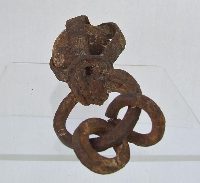 Antique 16th century German Bauernkrieg Iron Flail Head