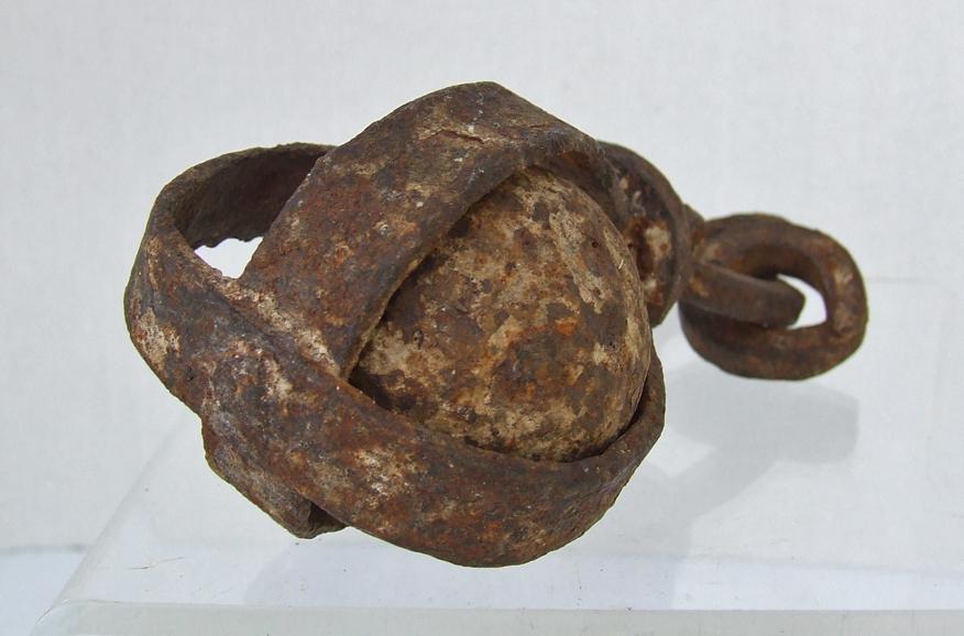 Antique 16th century German Bauernkrieg Iron Flail Head