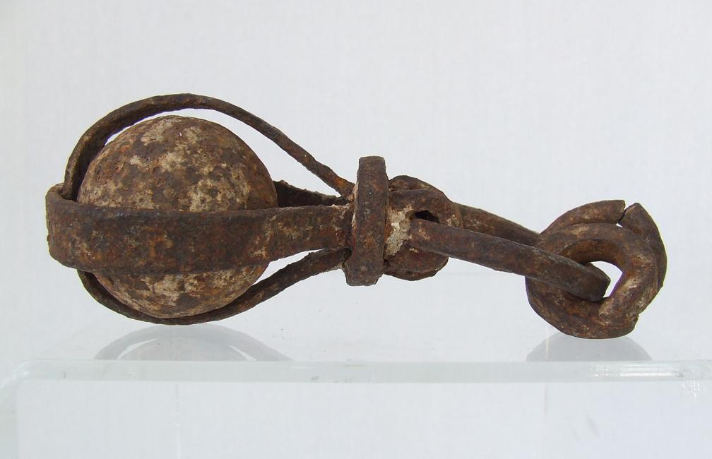 Antique 16th century German Bauernkrieg Iron Flail Head