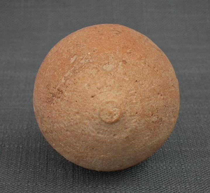 Ancient Holy Land Pottery ca. 1000 BC Terracotta Perfume Flagon